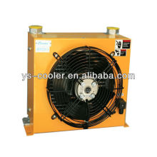 12v/24v DC hydraulic oil cooler with fan